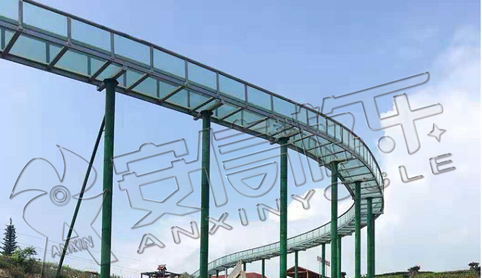 空中玻璃滑道工程-玻璃滑道建设