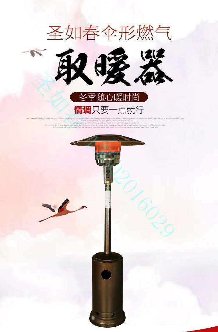 大品牌的烧煤气的取暖器操作