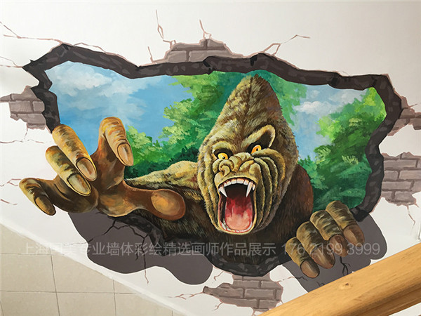 海盐手绘墙绘彩绘