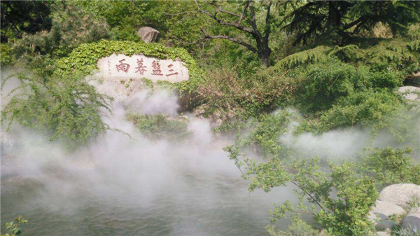 假山餐厅人工造雾对景区好处