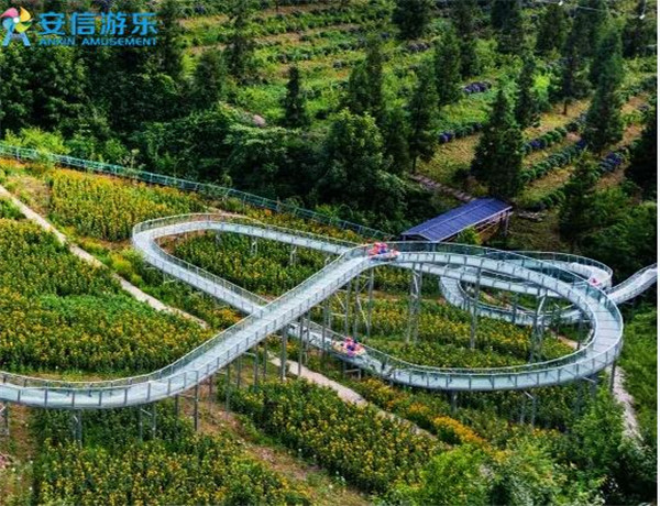 河南景区玻璃滑道设计